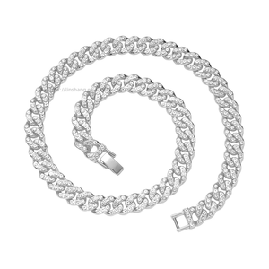 12Mm Full Men and Women With the Same Trendy Brand Hip Hop Necklace Tanjing Fashion Lijing Necklace - Product Image 5