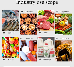 Yüksek hassasiyetli otomatik konveyör bant pirinç gıda aperatif dondurulmuş tavuk et emniyet Metal dedektör makinesi için altın - Product Image 3