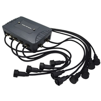 Répartiteur de signal DMX512 RDM étanche à 8 canaux, isolé IP65, amplificateur et distributeur DMX 8 voies pour éclairage de scène extérieur