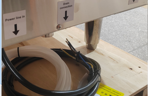 QFLY 10000W + Acero inoxidable 304 Lavavajillas automático de alta temperatura Certificado CE/ETL 208-380V 500 Placas/Hora 1 año - Product Image 5