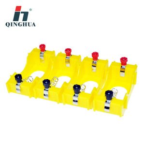 Grand N° 1 boîte à piles, adaptée aux circuits en série et en parallèle, support de piles, électricité pour le cours de physique au collège - Product Image 1