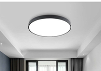 Plafonnier LED simple et moderne pour la maison, rectangulaire pour le salon, rond pour la chambre, la cuisine, le balcon, éclairage