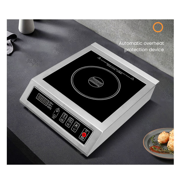 3500W High-power Induction Hob Commercial Stainless Steel Induction Cooker