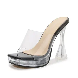 Sh10773a 2023 Venda muito quente novo design atacado moda feminina sapatos sandálias de salto alto sexy