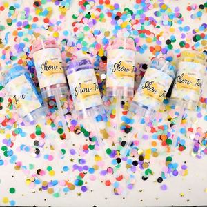 Love <b>Confetti</b> Push Tube <b>Wedding</b> Party Decoration Paper Cannons Push-pop <b>Confetti</b> Pushing Music Multicolored Opp Bag Long Colors - Product Image 1