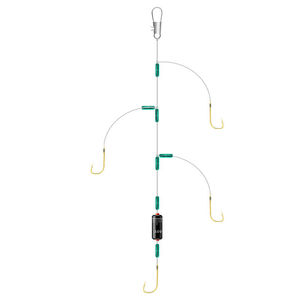 Multi Hook Rig For Crucian Carp Float Fishing With Four Hooks Double Hooks Anti Tangling Gold Sleeve Barbed Hand Rod Rigs - Product Image 2