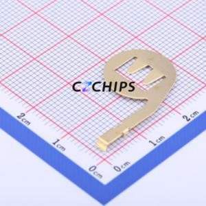 MY-ZJ-015 Button & Strip Battery Connector Connector Contact / Elastic Accessory Gold - Product Image 1