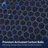 AUTOSIX Nouveau filtre à air conditionné au charbon actif de qualité N95 compatible avec BYD Qin Han Song Plus Yuan Pro Seal Seal Spirit Mod