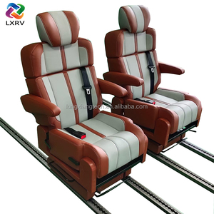 Lxrv Nhà Máy Giá RV phụ kiện nội thất đa chức năng tùy chỉnh Camper van ghế ngồi với tay vịn đôi 360 ° xoay cơ sở - Product Image 2