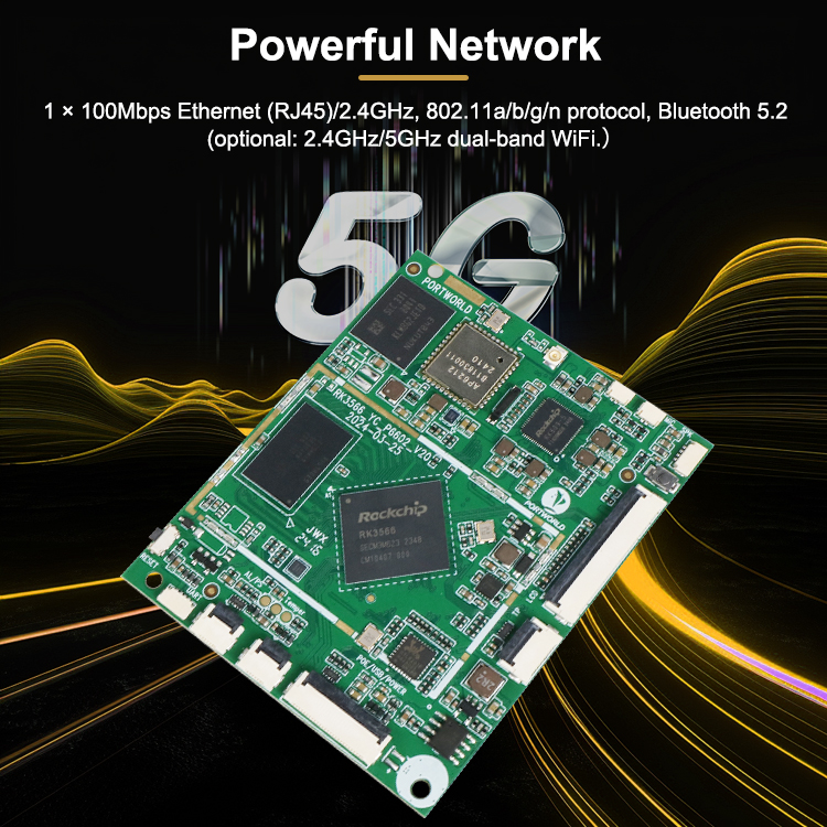 マーボー RK3566 Androidボード開発マザーボード (Linux Ubuntu Debian