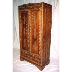 Indian Handmade Bone Inlay Almirah Manufacturers Direct Factory Bone inlay Furniture For Home Decor cabinet Furniture