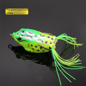 Señuelo de Pesca LOVITA, Artificial, Suave, de PVC, Simulación de Rana, 5g/8g/13g, Doble Anzuelo con Barba, para Pesca de Lubina, Agua Dulce - Product Image 3