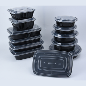 Lekvrije, stapelbare, magnetronbestendige, wegwerp plastic PP lunchbox voedselcontainer groothandel MOQ 10000 DDP Canada - Product Image 6