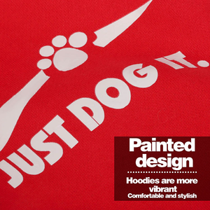 Sudadera con Capucha para Perro, Diseño de Bloques de Color con Logotipo Personalizado, Tejido Suave, Sudadera para Cachorro, Venta al Por Mayor, Disponible en Stock - Product Image 4