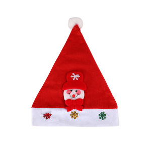 Chapeau <span class=keywords><strong>de</strong></span> Père Noël lumineux JIN PENG LED, rouge, pour adultes et enfants, décoration <span class=keywords><strong>de</strong></span> fête <span class=keywords><strong>de</strong></span> Noël - Product Image 5
