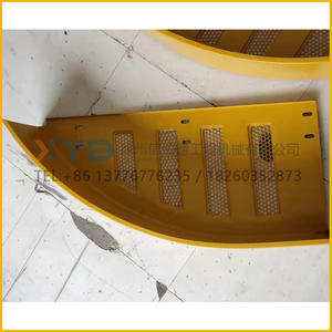 For XCMG XS202j 222J Road Roller with Mudguards Safety Nets 226800232 Left Right Guard <b>Plates</b> Original Factory 4 Ton <b>Weight</b> - Product Image 3