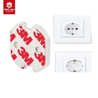 Couvertures de prises de courant Protecteurs de prises UE à l'épreuve des enfants Couvercle de prise électronique Protecteurs électroniques Ne pas perdre un couvercle de prise de courant