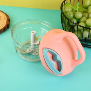 Kitchen Kitchen Hand Held Manual Garlic <b>Chopper</b> <b>Onion</b> Crusher <b>Machine</b> Fruit Vegetable Mincer Masher - Product Image 6