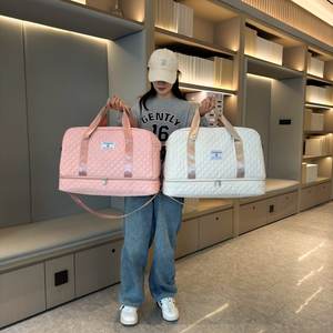 Custom High Quality Dry Wet Separation Travel <b>Trolley</b> Luggage <b>Bag</b> Fashionable Zipper for Camping Hiking Sports Outdoor Travel - Product Image 2