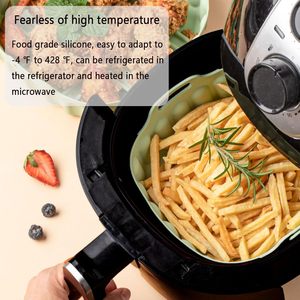 Teglia <span class=keywords><strong>Quadrata</strong></span> per <span class=keywords><strong>Friggitrice</strong></span> <span class=keywords><strong>ad</strong></span> <span class=keywords><strong>Aria</strong></span>, Tappetino da Forno in Silicone Alimentare e Pentola, Accessorio Antiaderente Resistente al Calore per Cottura Domestica - Product Image 4