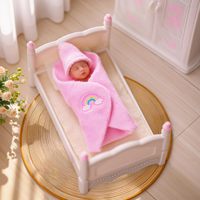 Beliebte Mini 3-Zoll Lebensechte Vollsilikon Glatzköpfige Modepuppe Charaktere Schlafpuppe für Kinder