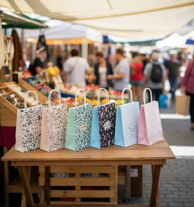 Bolsa de Mano Promocional JS-127 de Fieltro No Tejido, Cuadrada, Colores Variados, Impresión Digital, Estilo Casual para Actividades Promocionales - Product Image 2