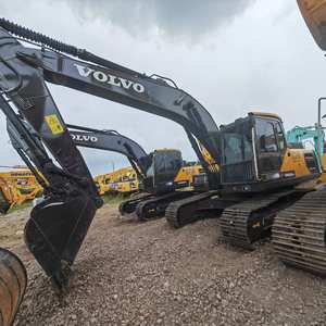 Pelleteuse sur chenilles Volvo EC210 d'occasion de haute qualité 21 tonnes avec moteur d'origine et composants du noyau du moteur à vendre - Product Image 3