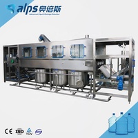 Machine de remplissage d'eau pure de 5 gallons à faible consommation, structure énergétique optimisée, réduction des coûts opérationnels pour les propriétaires de usines d'eau