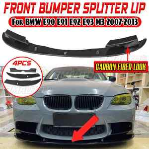 E90 <b>Car</b> Front Bumper Splitter <b>Diffuser</b> Lip Protector Spoiler Deflector Lips Guard <b>for</b> BMW E90 E91 E92 E93 M3 2007-2013 - Product Image 1