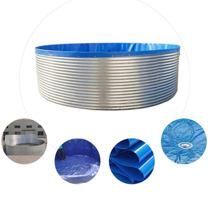Piscina de <span class=keywords><strong>Spa</strong></span> Exterior de Gran Capacidad, Resistente a Altas Presiones, con Lona de PVC y Placa Corrugada de Acero Galvanizado Personalizada de Fábrica - Product Image 4