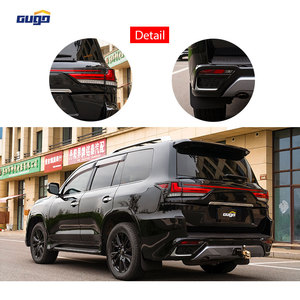 Kit carrosserie GUGO pour <span class=keywords><strong>Lexus</strong></span> LX570 2008-2015, mise à niveau vers LX600, modèle exécutif avec pare-chocs et feux antibrouillard - Product Image 5