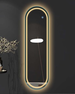 Miroir Led de Salon Moderne Sans Cadre en Verre Intelligent pour Habillage Complet Mural pour Bain avec Lumières LED en Forme de Pilule - Product Image 4