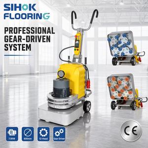 Machine à meuler les sols en béton et en ciment Sihok Professional, outil de polissage du marbre à haute efficacité, solution industrielle - Product Image 1