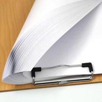 Presse-papiers et dossier de menus en bois de bureau Collins Luxury Custom A4 Produit de classement de bureau de haute qualité