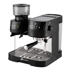 Cafetière ANBOLIFE OEM ODM, carafe de 10 tasses, mousseur pliable, filtre permanent noir et réservoir amovible, compatible <span class=keywords><strong>lave</strong></span>-<span class=keywords><strong>vaisselle</strong></span> - Product Image 1