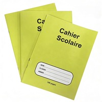 Cahiers d'exercices et cahiers de notes éducatifs reliés, fabriqués en Chine, imprimés sur mesure pour l'apprentissage des élèves