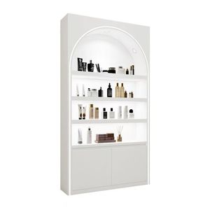 Nuovo Stile Espositore Cosmetici Multilivello di Tendenza, Vetrina <span class=keywords><strong>Angolare</strong></span> per Cosmetici e Profumi - Product Image 5