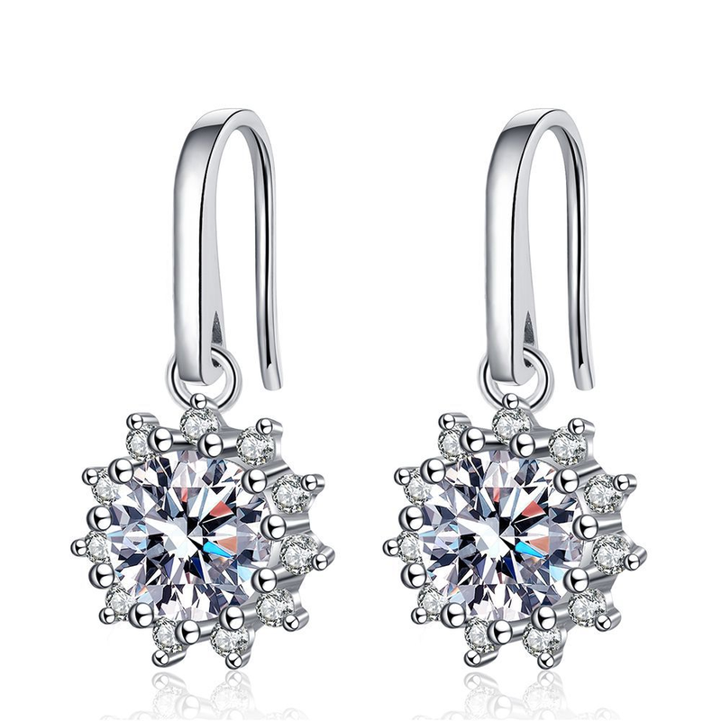 Luxury Fine Jewelry Earrings Diamond Olive