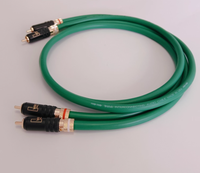 Câble coaxial RCA OCC argenté pour amplificateurs de puissance Hi-Fi, son mâle vers mâle, pour voiture, ordinateur, lecteur DVD - Longueurs 1m 1,5m 2m 3m