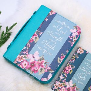 Muestra Gratuita de Funda Personalizada para Biblia, Regalo de Navidad para Mujer, Bolsa de Estudio, Bolsa para Biblia Infantil con Asa y Cremallera - Product Image 3