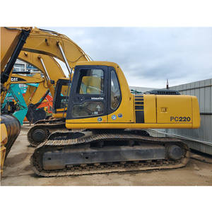 Excavadora Usada de Alta Eficiencia Komatsu PC 220, Maquinaria Pesada de 22 Toneladas, Excavadora de Cadenas de Segunda Mano a Precio Económico - Product Image 1