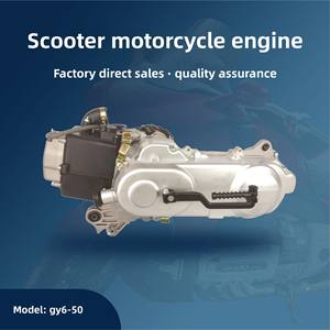 139qmb नई 4 स्ट्रोक GY6-50 <span class=keywords><strong>50cc</strong></span> 80cc इंजन असेंबली 10 इंच व्हील 40cm669 बेल्ट स्कूटर मोटरसाइकिल - Product Image 2