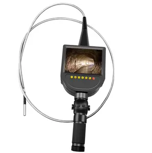 Endoscope industriel 4 directions HTD-D8 électronique portable, sonde 8mm endoscope numérique ndt à main