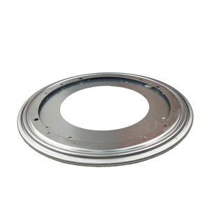 Présentoir rotatif personnalisé en métal galvanisé, rond et creux, 12 pouces, accessoire de quincaillerie pour meubles - Product Image 3