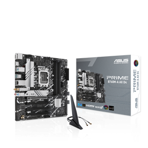 เมนบอร์ด D4 <span class=keywords><strong>Asus</strong></span> B760M-A ไพรม์มีซ็อกเก็ต1700 LGA รองรับหน่วยประมวลผลเดสก์ท็อป13th และ12th ซีรีส์ - Product Image 1