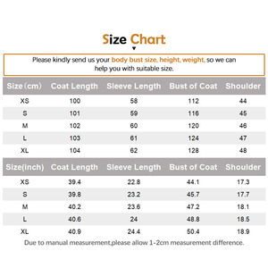 Женское модное пальто из натурального меха лисы <span class=keywords><strong>2026</strong></span> года с большим воротником, эксклюзивное роскошное зимнее теплое пальто-тренч из натурального меха лисы - Product Image 5