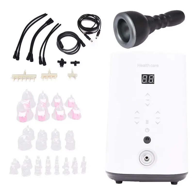32 Cups Vacuum Massage Butt Lift Machine Buttock Lifting Enlargement Slimming Cupping Therapy Breast Enhance Cavitation Machine
