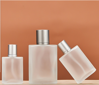 Botol Semprot Parfum Isi Ulang 30ml/50ml/100ml dari Kaca dengan Pompa Kabut Halus, Tutup Logam, Sablon & Pencetakan Stempel Emas Jiangsu
