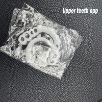 Prothèses dentaires de blanchiment en silicone OEM/ODM de haute qualité avec dents supérieures et inférieures simulées