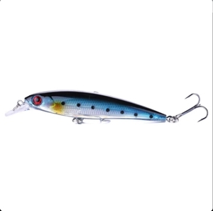 Bán buôn 11cm 13.4g Silicone Minnow mồi cho cá nước mặn mục tiêu loài như Bass bluegill <span class=keywords><strong>crappie</strong></span> panfish trong sông hồ - Product Image 2
